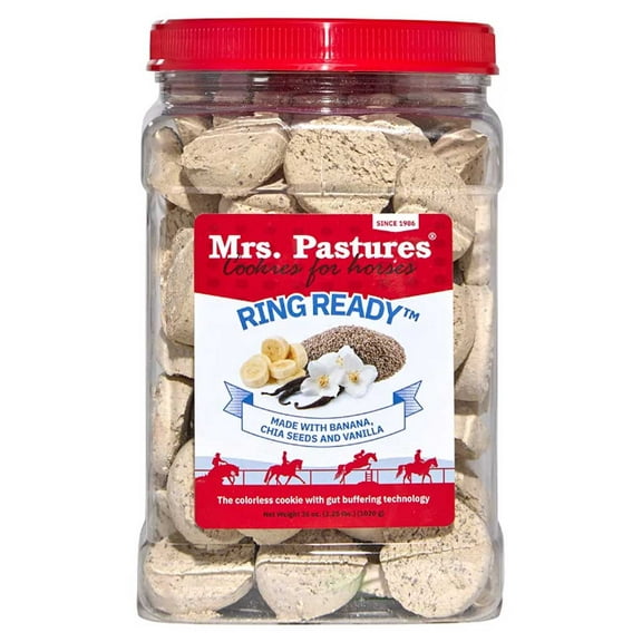 Mrs. Pastures Ring Ready Horse Treat Jar