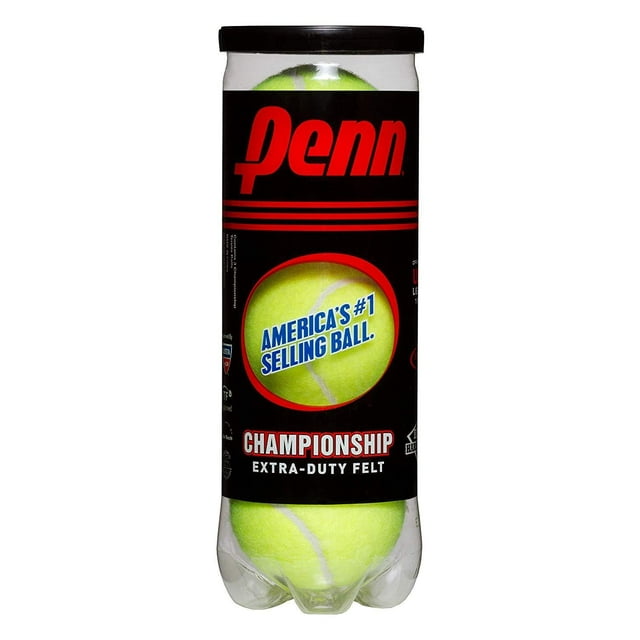 Pelotas de Tenis Penn Amarillo Championship ultrarresistentes 6 Latas