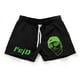 thumbnail image 1 of Feid Merch-pantalones cortos de rapero Ferxxo para hombre, pantalón corto informal de gran tamaño, de tres centavos, de secado rápido, para playa, 1 of 4