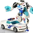 thumbnail image 3 of 5 Juguetes geniales de transFormación, modelo de tanque de avión rojo de Anime, Figura de acción, coche Robot, Juguetes de plástico ABS, regalos para niños, 3 of 4