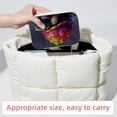 thumbnail image 6 of Sea Turtle Velvet Portable Storage Box with Removable Compartment: Display Case, Jewelry Box, and Jewelry Stand - Gift, 6 of 7