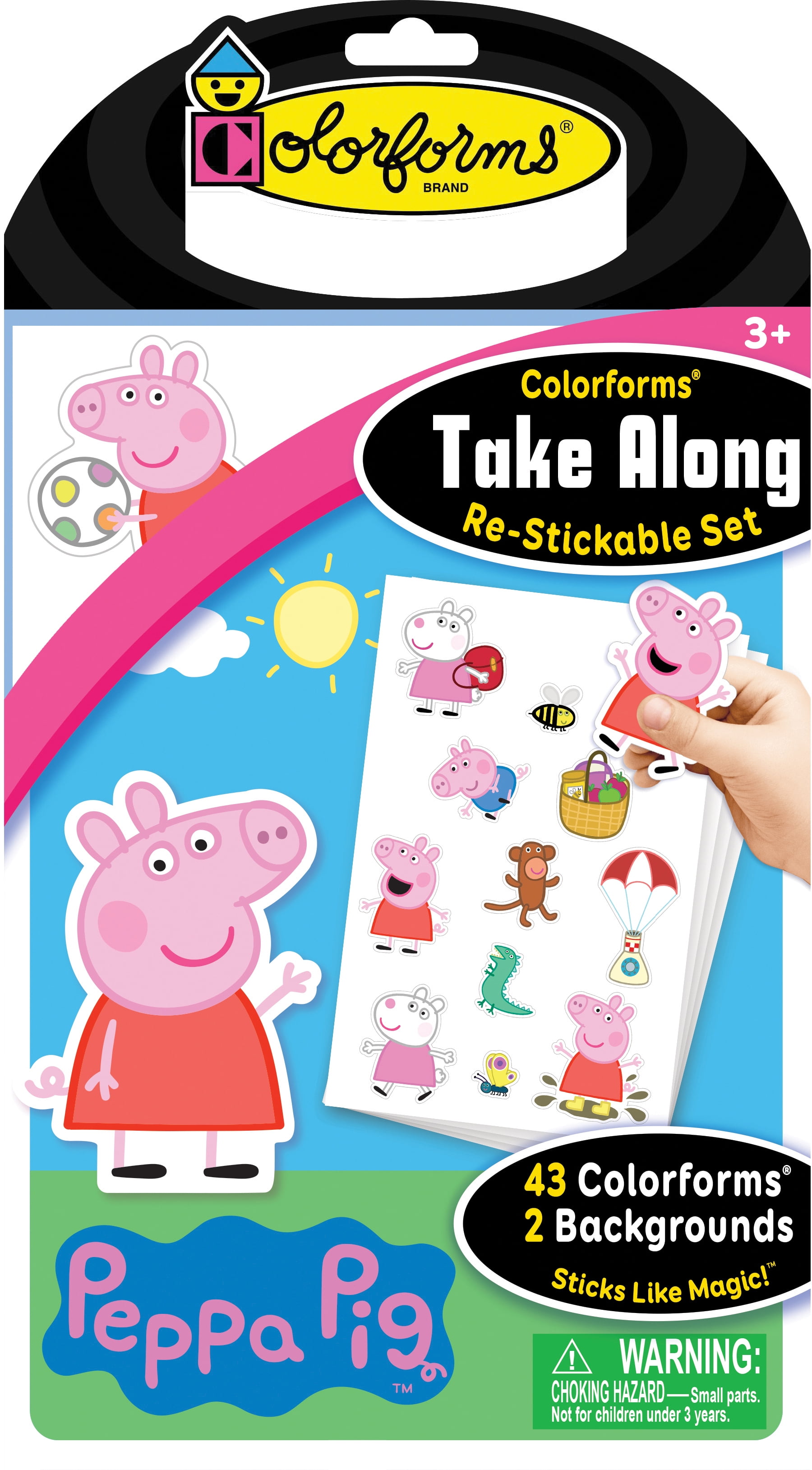 peppa pig colorforms