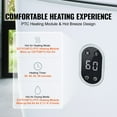 thumbnail image 3 of VEVOR 35L Large Towel Warmer Bucket with LED Screen Drying Fuction & Timer White, 3 of 9