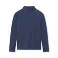 thumbnail image 6 of Hngshg Mens Athletic Shirts Quick Dry Slim Quarter Zip Mock Neck Tops Stretchy Long Sleeve Sports Gym Shirts, 6 of 7