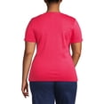 thumbnail image 2 of Lands' End Women's Plus Size Cotton Rib T-shirt, 2 of 3