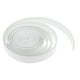 thumbnail image 2 of Correa de cuero de PU, correas de hombro de cuero suave, bolso cruzado con cremallera, billetera Blanco, 2 of 9