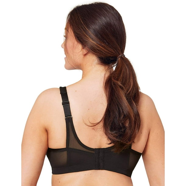 Women's Glamorise 1006 The Ultimate Full Figure Soft Cup Sports Bra (Cafe  50DD) 