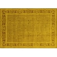 thumbnail image 1 of Ahgly Company Indoor Rectangle Oriental Yellow Industrial Area Rugs, 4' x 6', 1 of 4
