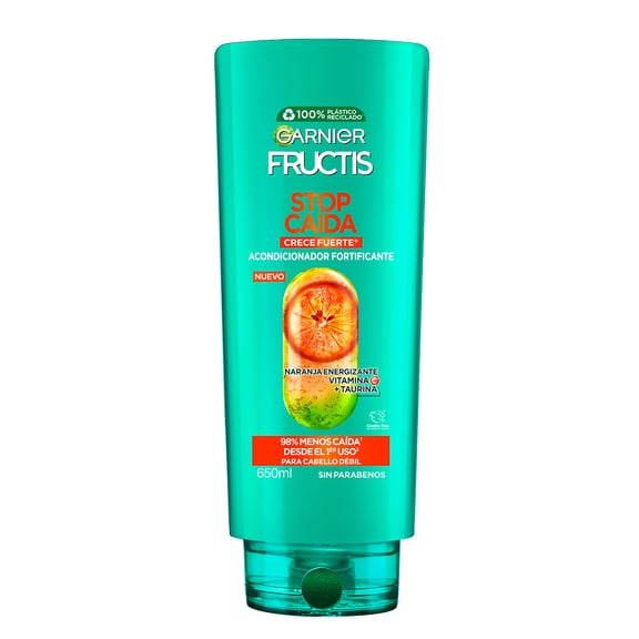 Acondicionador Garnier Fructis stop caída crece fuerte cabello débil, que se cae 650 ml