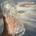 thumbnail image 5 of Lampe de Table en Cristal Diamant, Rechargeable par USB, Contrôle Tactile, 3 Couleurs d'Éclairage, Luminosité Réglable, Lampe de Table en Cristal pour Chambre, 5 of 5