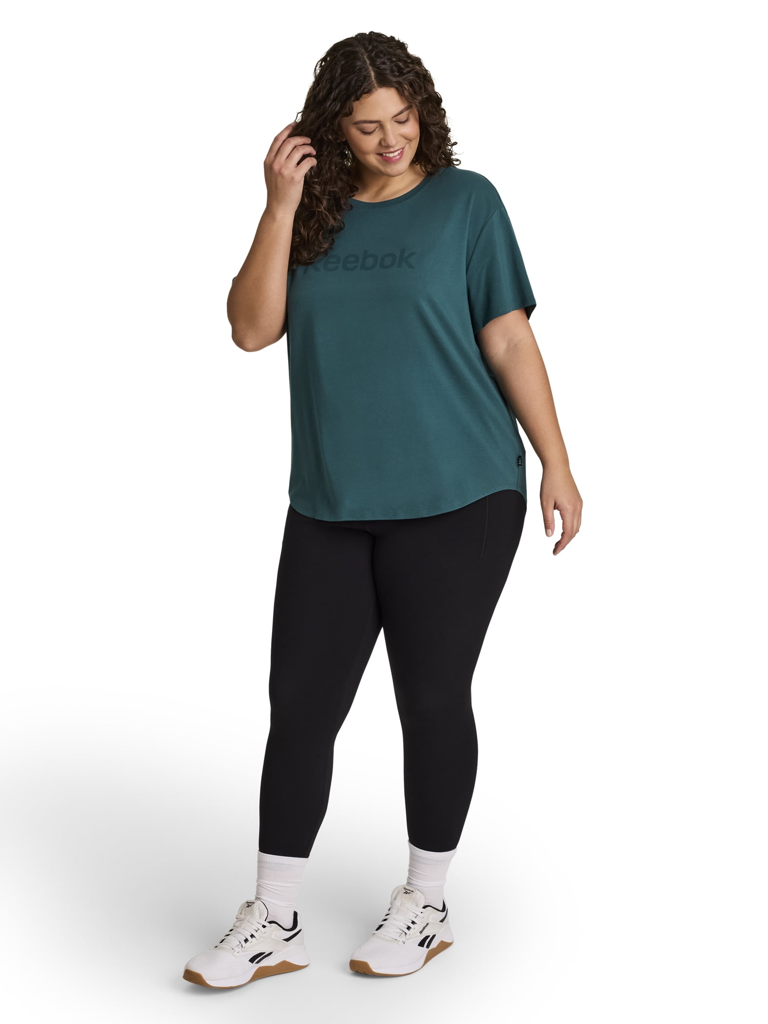 Reebok Women's Identity Short Sleeve Tee, Sizes XS-4X