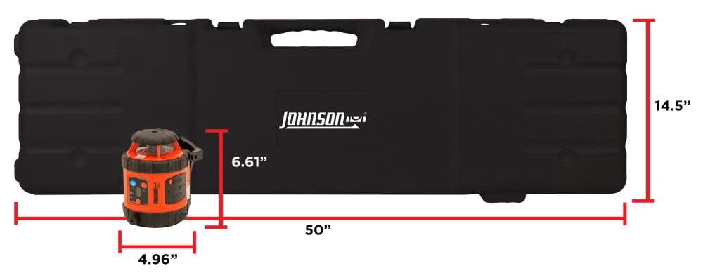Johnson Level Self-Leveling Horizontal Rotary Laser System