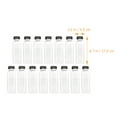 thumbnail image 2 of DEELLEEO 15pcs Empty Beverage Containers Plastic Juice Bottles with Lids for or Juice Milk, 2 of 6