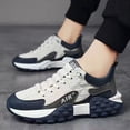 thumbnail image 2 of Zapatos de moda para hombre, primavera y otoño, deportes juveniles, zapatos casuales, zapatos de papá con aumento de altura, zapatos de moda con suela gruesa, 2 of 5