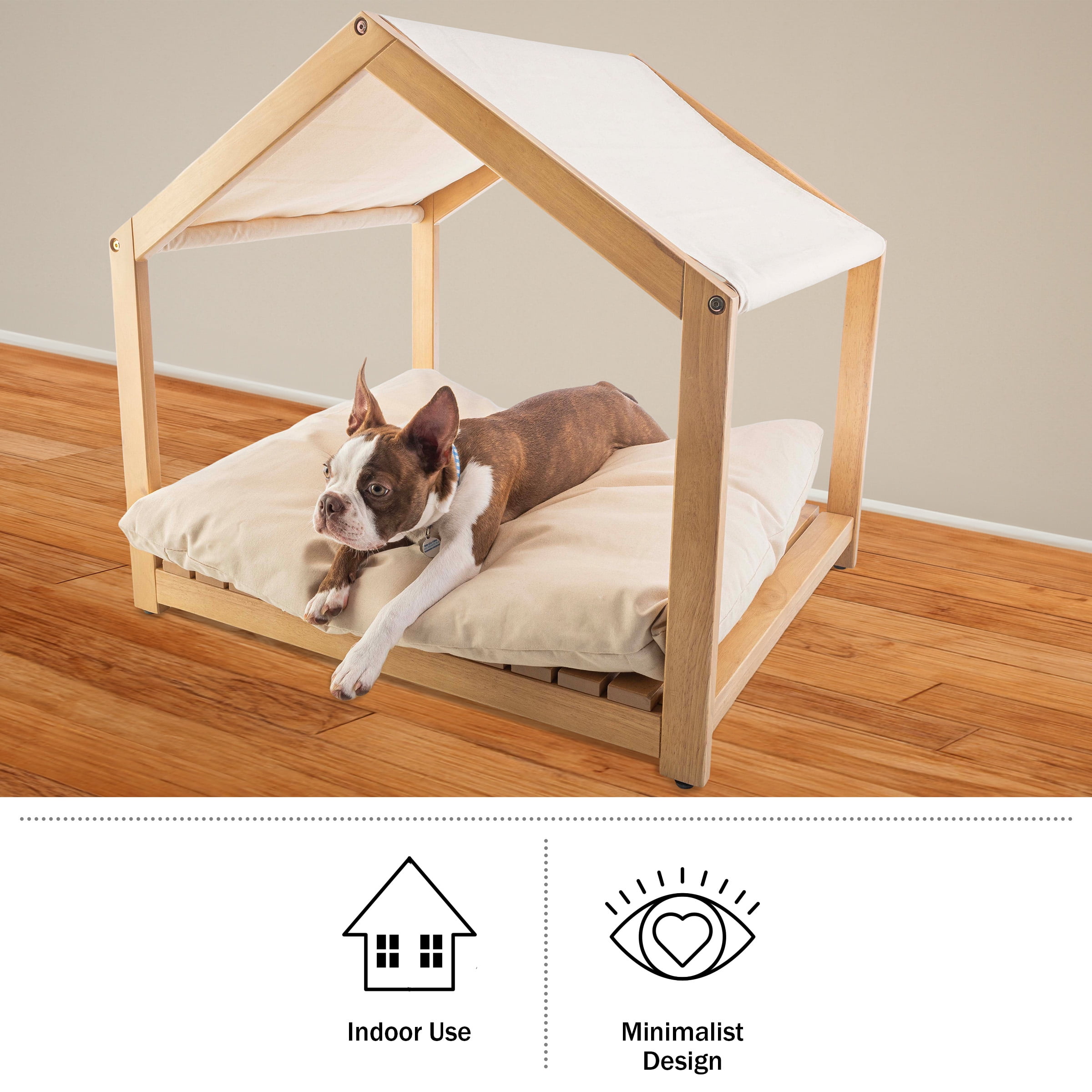 PETMAKER 30x24 Indoor Dog House for Small Pets