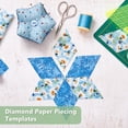 thumbnail image 6 of 200Pcs Quilting Paper Templates Trapezoid Paper Piecing Paper for Quilting White Quilt Patterns Templates English Paper Piecing for Patchwork Sewing Projects, 6 of 9