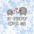 thumbnail image 4 of Inktastic My Grandpop Loves Me Elephant Boys or Girls Baby Bodysuit, 4 of 5
