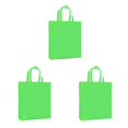 thumbnail image 1 of Decodeary Sac de Courses Réutilisable Pliable Écologique Sac de Rangement à Bandoulière Vert 3Set, 1 of 6