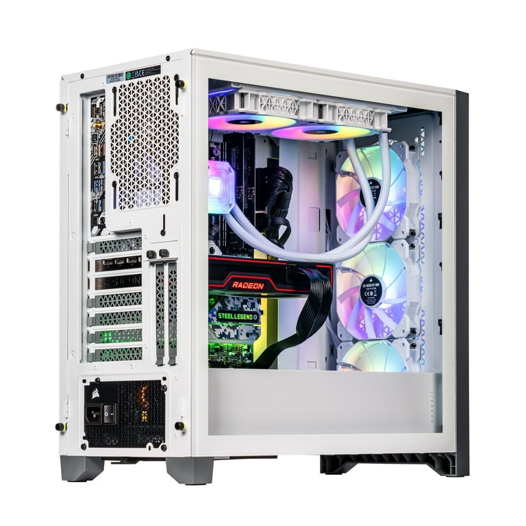PC Gamer PRO XL Blanc / Ryzen 5 7500F / AMD 7900 XT / 64 Go DDR5 / 5To SSD