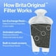 thumbnail image 3 of Jarra con filtro de agua Brita, grande, 2 meses, 2,4 L, verde azulado, sin BPA, 3 of 9