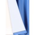 thumbnail image 6 of 1 Single Panel Solid Foam Backing Lined Room Darkening Blackout Window Curtain Panel Treatment Drape Rod Pocket Matte in Different Sizes 84", ROYAL BLUE R64, 6 of 6