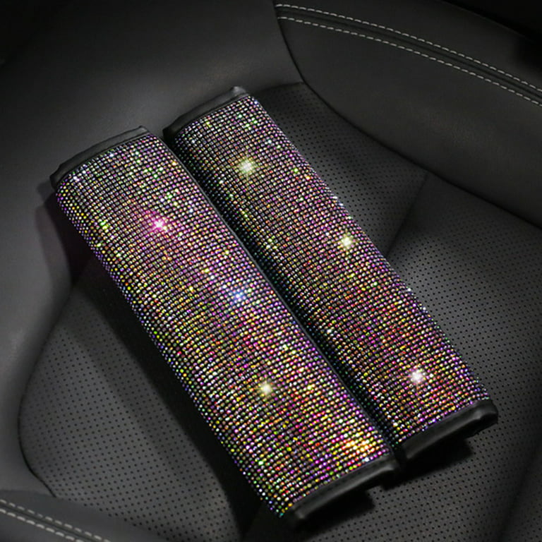 5PCS/Set Universal Car Floor Mats with Bling Bling Crystal, Auto