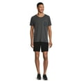 thumbnail image 2 of Athletic Works Men's & Big Men's Jacquard Pocket Tee with Short Sleeves, Sizes S-3XL, 2 of 5