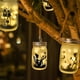 thumbnail image 3 of Luces solares Mason Jar luces luces de hadas adecuadas para decoración de regalos mini luces Led de cadena, 3 of 5