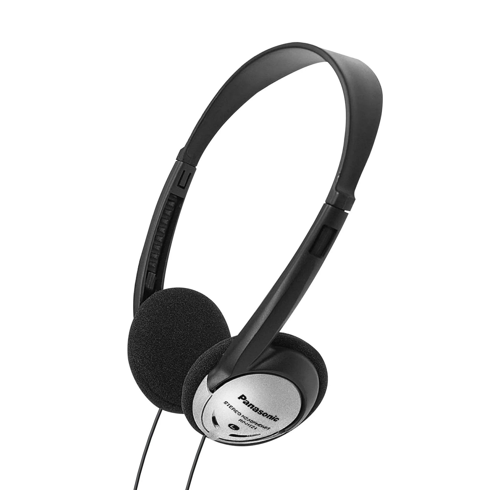 Panasonic Lightweight Headphones with XBS, 16Hz-22kHz Frequency, 16 Ohm Impedance, Wired Connectivity - RP-HT21