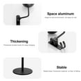thumbnail image 2 of Motorcycle Helmet Holder,Wall Mount 180 Degree Rotation Helmet Hanger with Double Hook,Helmet bracket display Rack for Coats,Caps,jackets and even basketball, 2 of 7