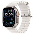thumbnail image 1 of Apple Watch Ultra 2 (GPS + Cellular) 49mm Titanium – White Ocean Band, Rugged Smartwatch-Open Box, 1 of 4