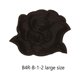 thumbnail image 3 of Bearachild parches de flores a prueba de agua duradero chaqueta de reparación parche rosa negro para sábanas jeans sombreros zapatos b4r-b-1-2 Type3 NO3, 3 of 6
