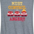 thumbnail image 3 of Inside Out - Must Control Anger - Women's Racerback Tank Top, 3 of 5