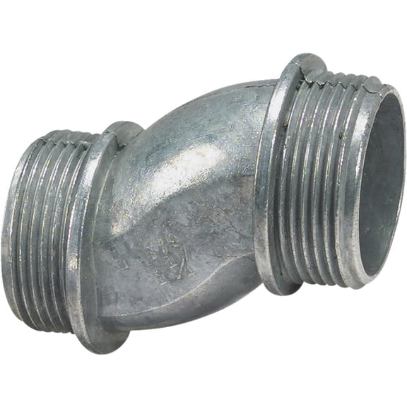 Thomas & Betts Rigid Offset Conduit Fitting HO2241 - Die-Cast Zinc - 1-1/4 In.