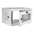 thumbnail image 2 of Eaton Tripp Lite Series 6U Wall Mount Rack Enclosure Server Cabinet White w/ Acrylic Glass Door - Rack cabinet - wall mountable - white - 6U - 19", 2 of 5