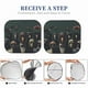 thumbnail image 5 of Fotbe Stylish Avian Gathering Juego de 2 Piezas de Parasoles para Parabrisas | Bloqueador Solar para Auto | Accesorios Plegables para Protección Solar Interior-Medium, 5 of 5