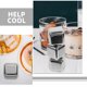 thumbnail image 3 of unbranded 15Ud Cubos De Hielo Para Bebidas Resistente Y De Enfriamiento Plata, 3 of 8