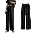 thumbnail image 2 of Long Trousers,Women Wide Leg Pants Long Pants Straight Leg Pants Extended Durability, 2 of 3