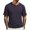 Navy, variant on Men's Ribbed Henley T Shirt 2026 Short Sleeve Slim Fit Soft Stretch Casual Daily Wear Fashion Tee Tops Black 3XL