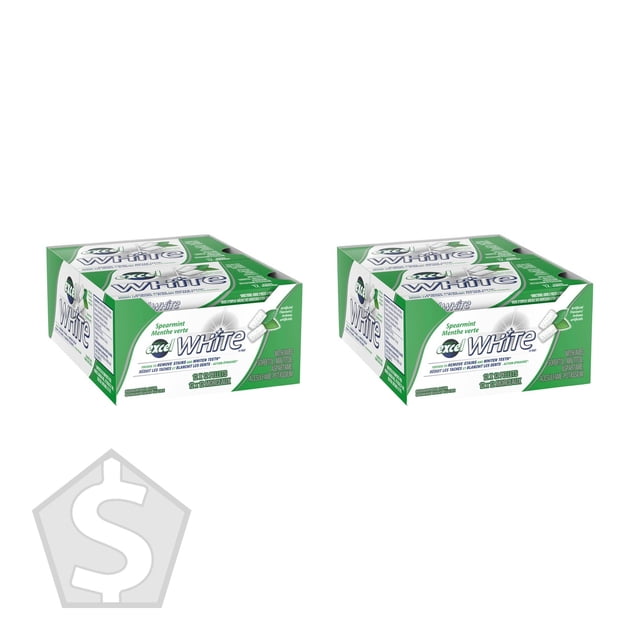 Excel Menthe Verte Blanche, 12 Unités - Lot de 2