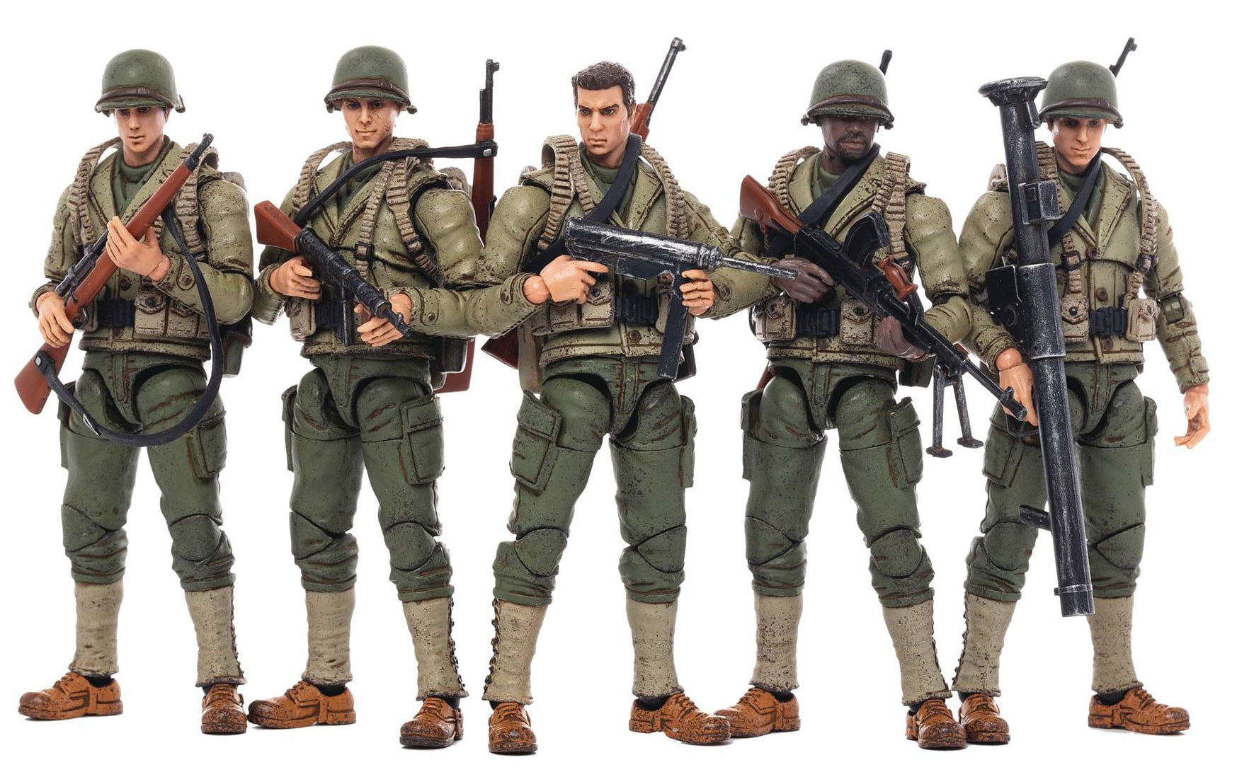 Set of 6 1:6 Scale Figure Stand Action Man Soldier Bracket U-Type+Ring-Type 