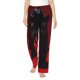 thumbnail image 1 of Balery Black Panther Red Background Pantalones de pijama para mujer, pijamas ultraligeros, pantalones de estar por casa-Large, 1 of 6