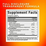 MuscleTech Alpha Test Thermogenic Testosterone Booster, Supports Muscle Building, 90 Ct