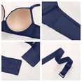 thumbnail image 6 of MDUKONU Women's Padded Underwire Bra, Full Coverage T-Shirt Bras for Women, Convertible, Seamless Dark Blue 40, 6 of 8