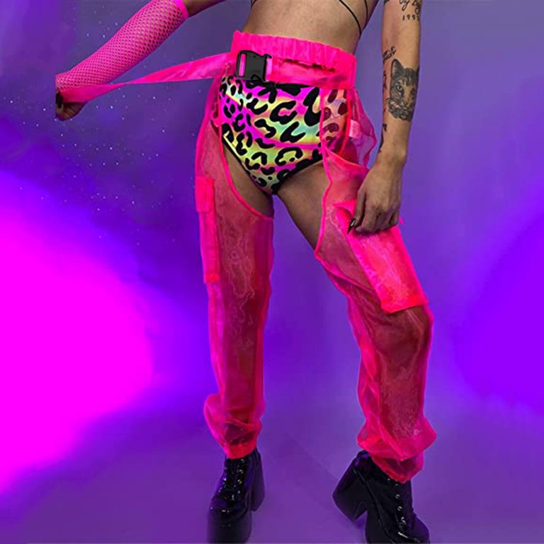 pink chaps pants