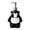 Black, variant on KGJQ 250ml Hand Sanitizer Dispensing Bottle, Orangutan Design Liquid Soap Bottle, Large Capacity Dispensing Bottle for Hand Soap Shower Gel