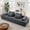 Grey, variant on GEEYOO Modular Sectional Sofa Cloud Couch with Soft Pillows Boneless Couch,Comfy Cloud Modern Sofa for Living Room Bedroom,Corduroy,No Assembly Required,Beige