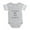 Heather Gray, variant on CafePress - Beanycuter - Cute Infant Baby Football Bodysuit
