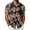 Navy, variant on IWRICH Men's Casual Hawaiian Floral Shirts Short Sleeve Button down Tropical Shirts Beach Summer Shirts Light Blue XL