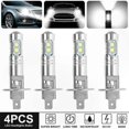 thumbnail image 2 of 4-Piece LED Headlight and Fog Light Kit, 6000K Xenon White, High Brightness for Driving Safety, 2 of 4